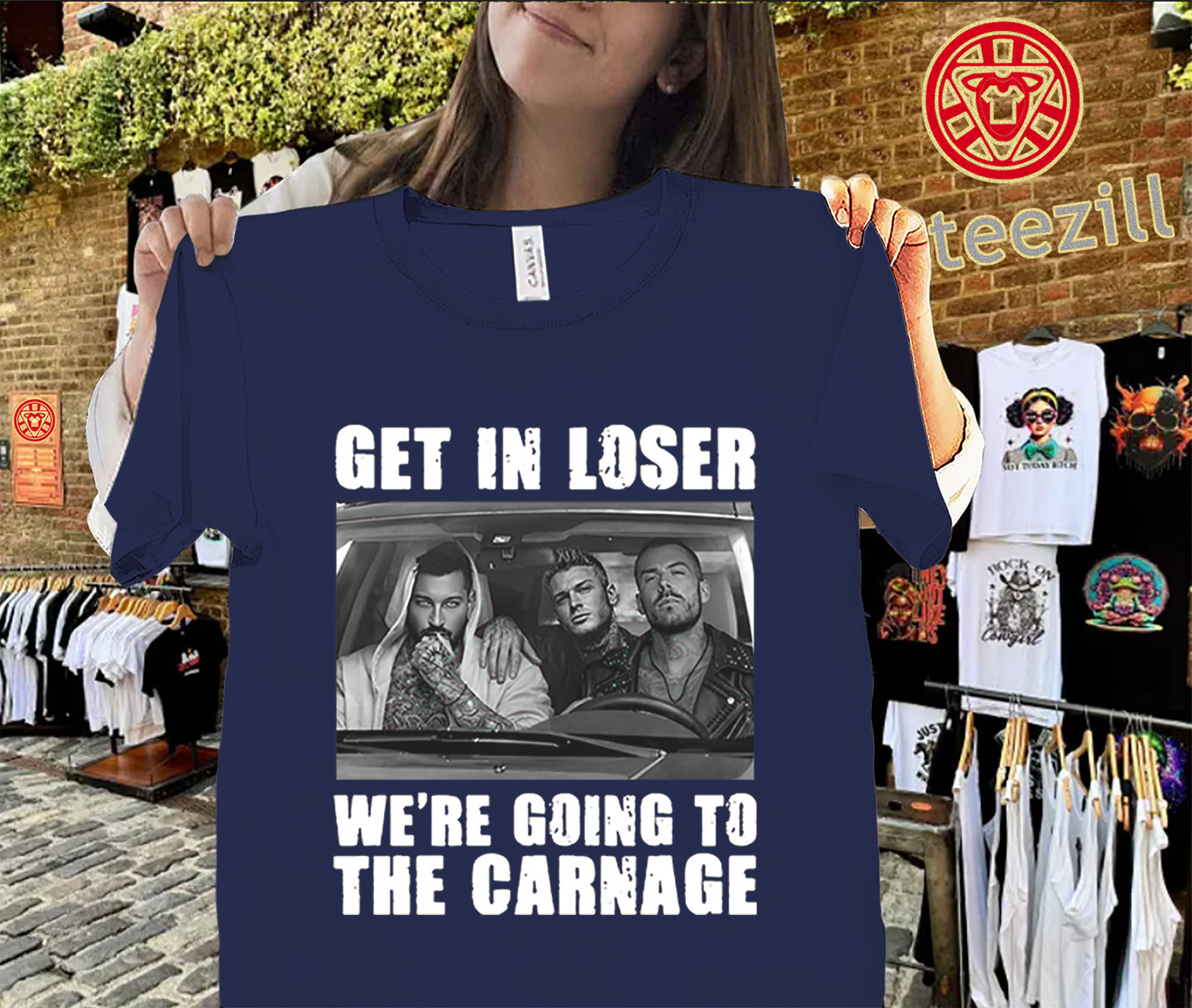 Get In Loser We’re Going to the Carnage Shirt – Spade Brothers Viral Graphic Tees