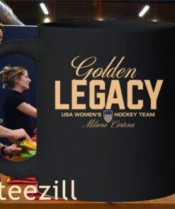 Golden Legacy Women’s USA Hockey Team Shirt – Vintage USA Hockey Fan TeeMug
