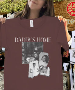 Graphic Daddy’s Home Shabbat Shalom Tee – Funny Meme Shirt