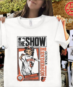 Gunnar Henderson Orioles Shirt – Baltimore Baseball Gaming Tee The Show Inspired