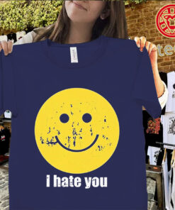 Harry Styles I Hate You Smiley Face Shirt – Viral Pop Culture Graphic Tees