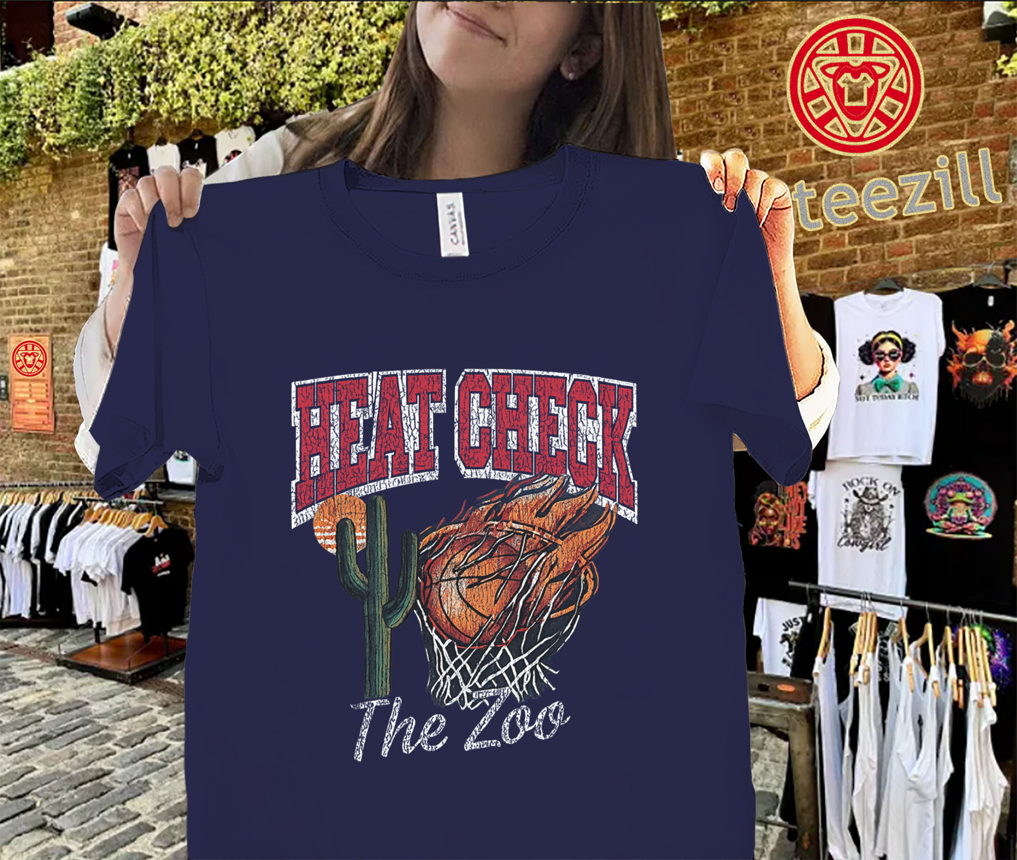 Heat Check The Zoo Shirt – Arizona Wildcats Basketball Tees