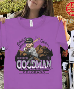 Hunter Goodman Shirt – Colorado Rockies Baseball Fan Tee