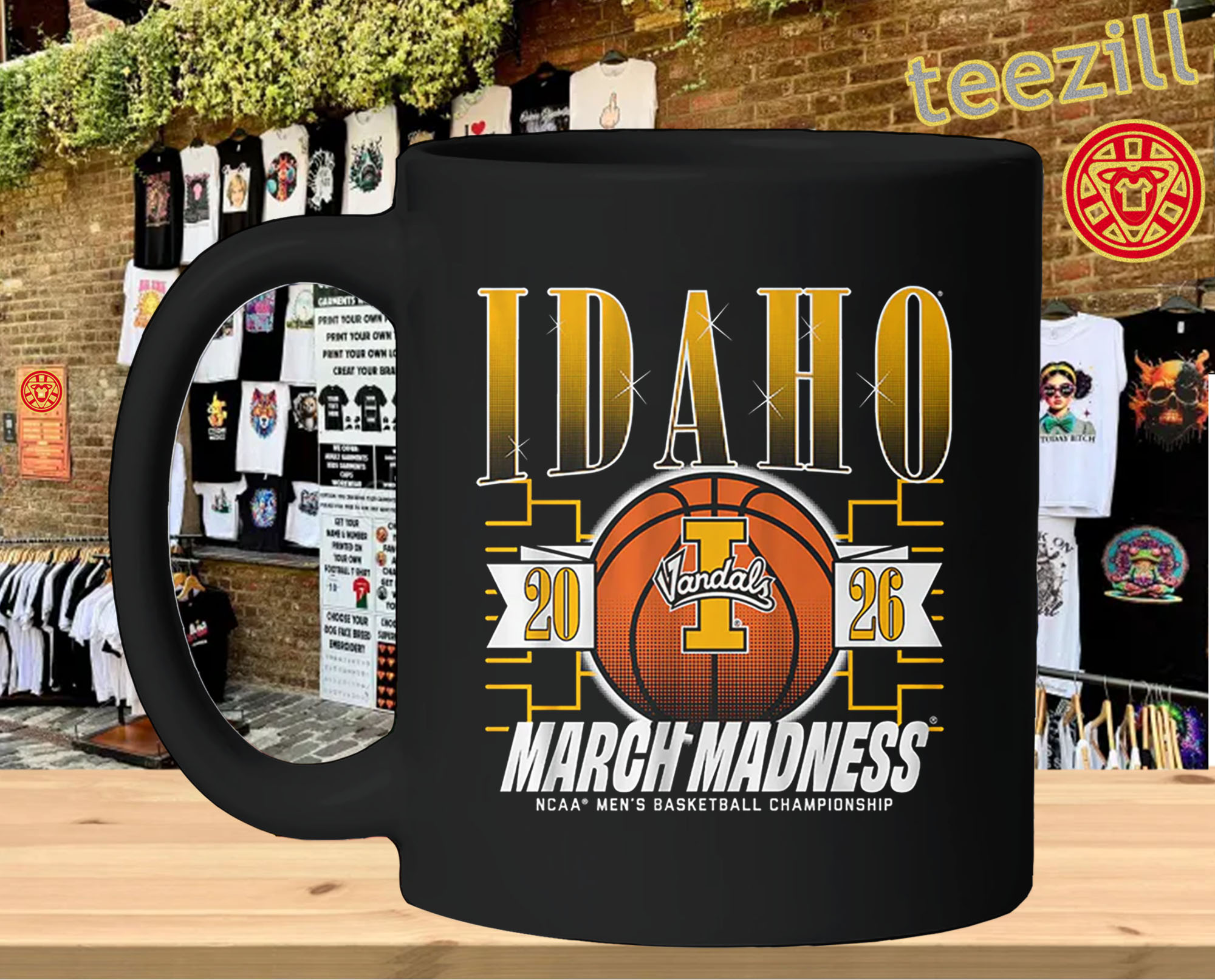 Idaho Vandals MBB March Mug Design
