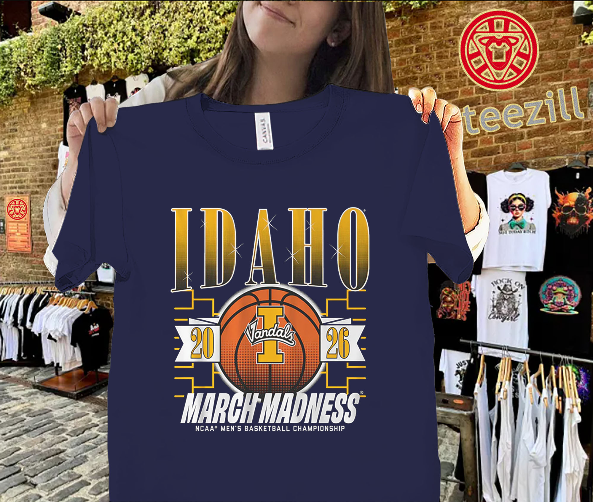 Idaho Vandals MBB March Uniex Shirt