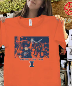 Illinois Basketball Brad Underwood Dreams Come True Shirt