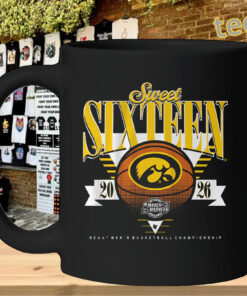 Iowa Hawkeyes 2026 Sweet Sixteen Shirt - March Madness Mug