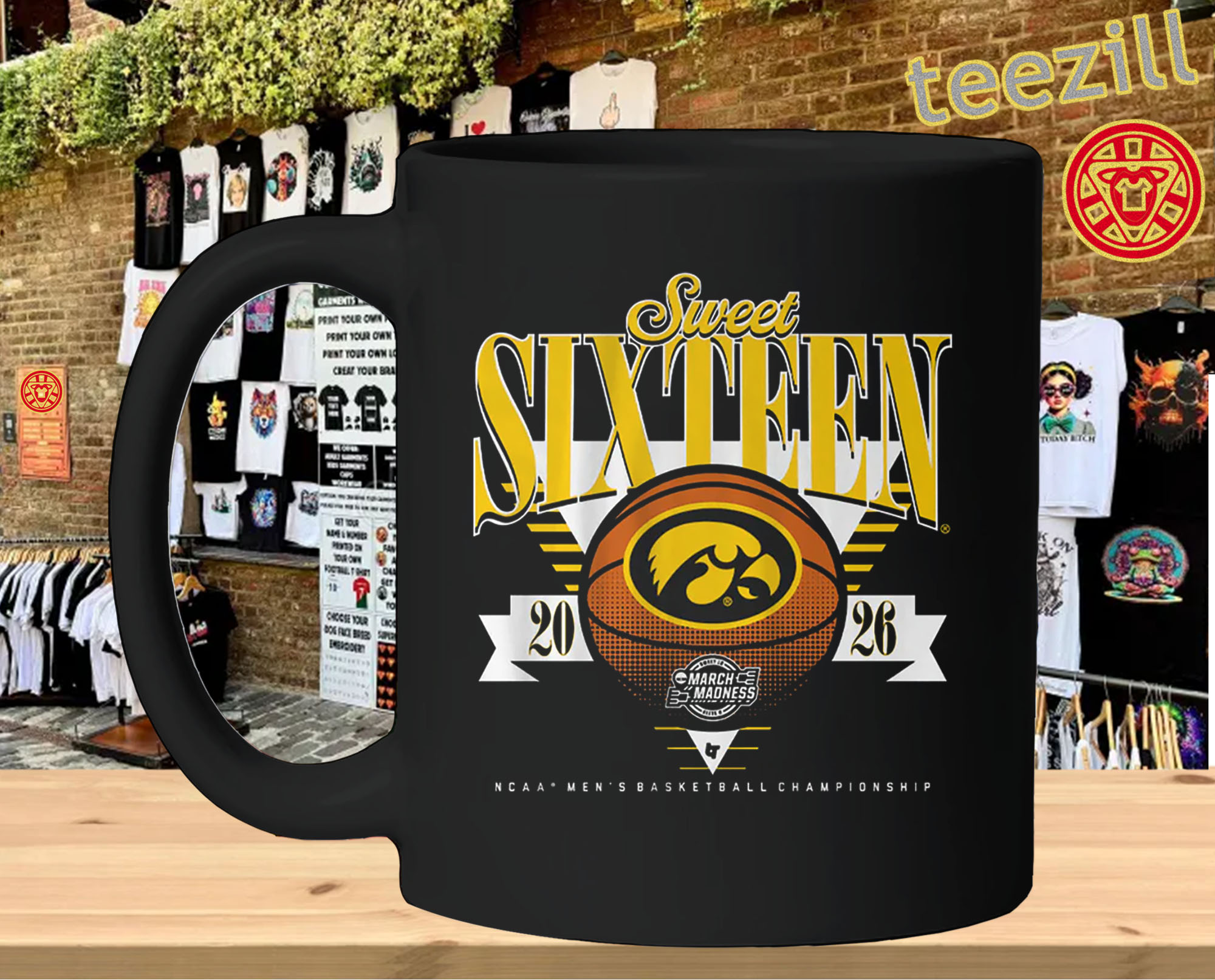 Iowa Hawkeyes 2026 Sweet Sixteen Shirt - March Madness Mug