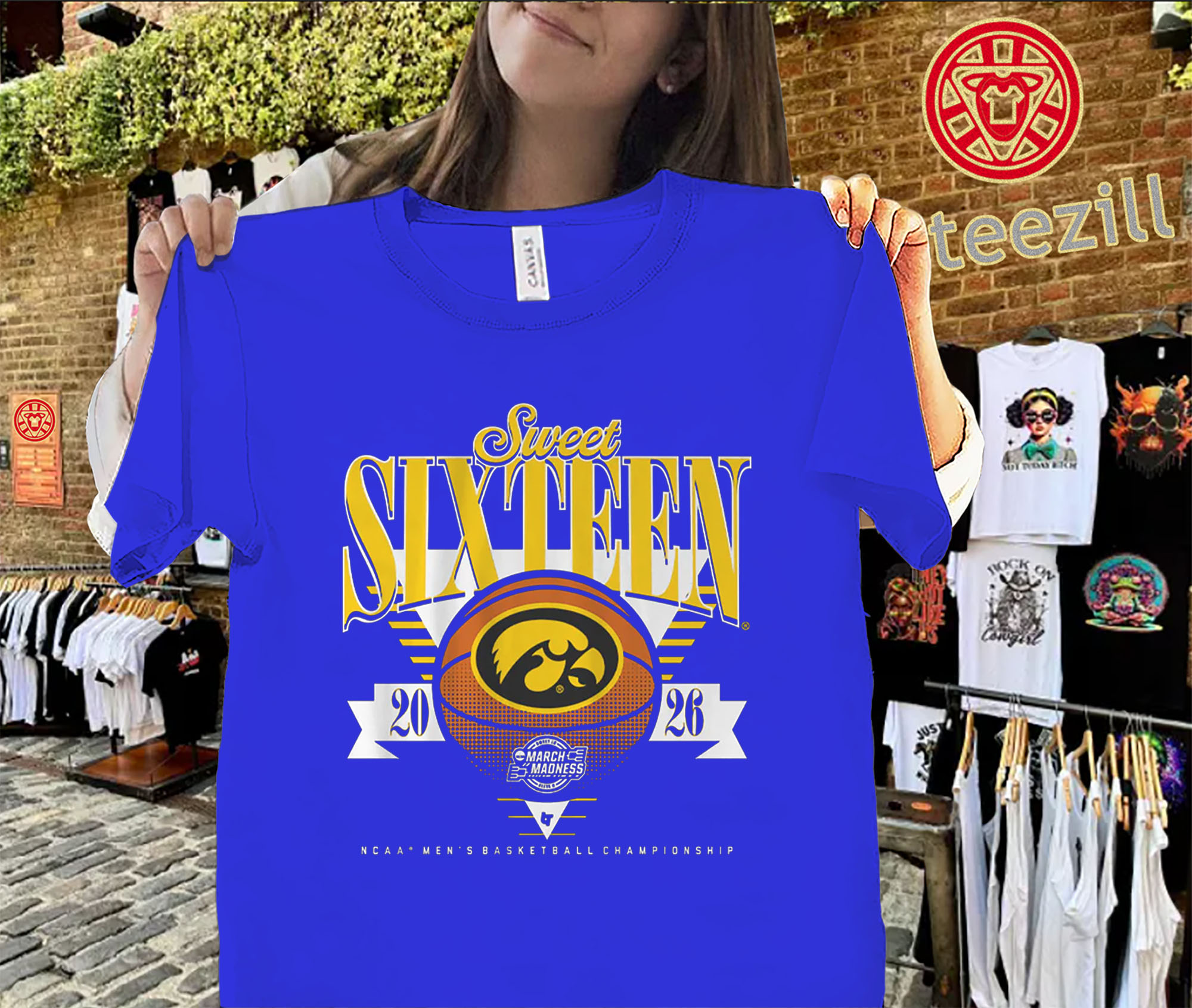 Iowa Hawkeyes 2026 Sweet Sixteen Shirt - March Madness