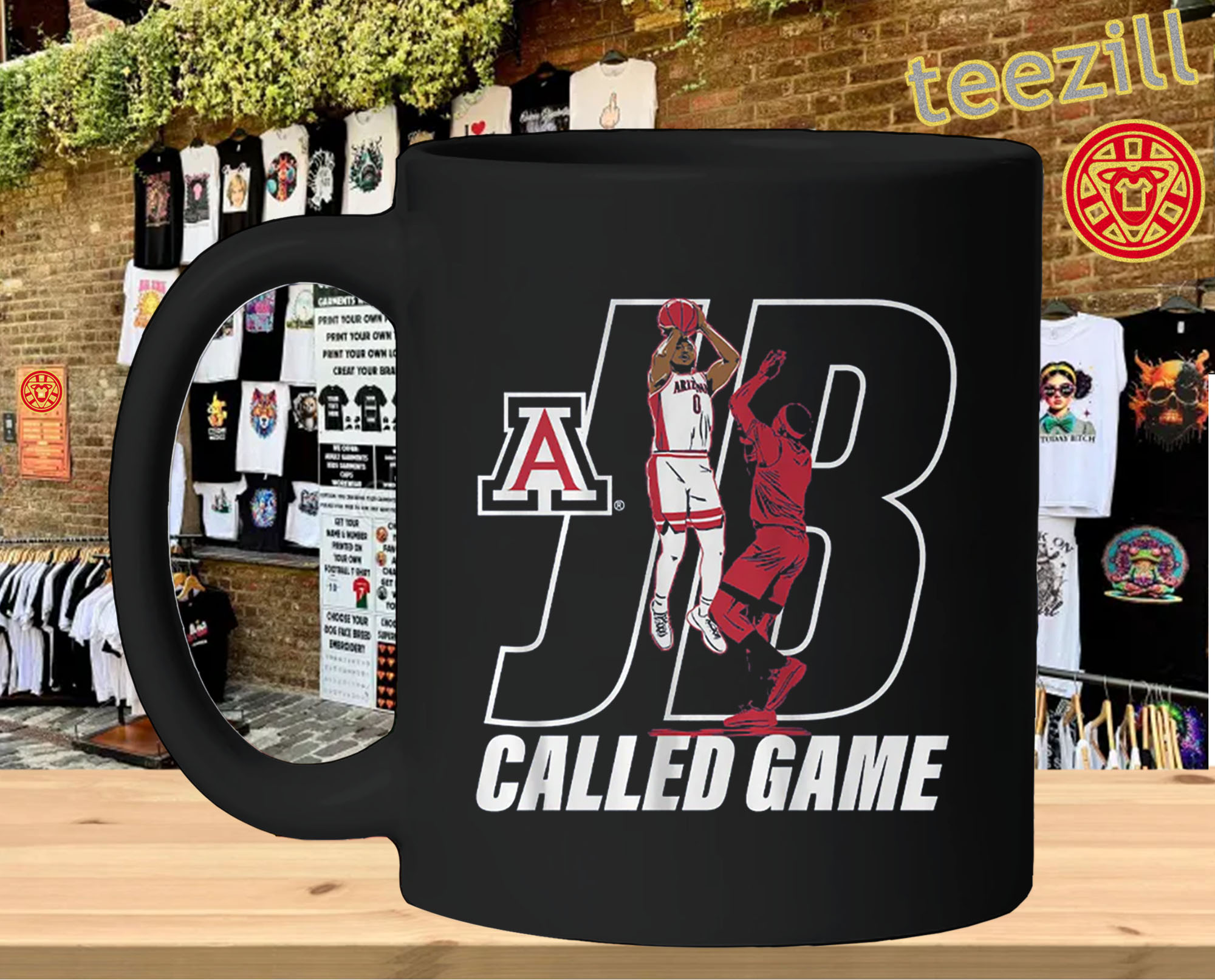 Jaden Bradley Called Game Arizona Basketball Mug Design