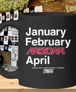 January February Arizona April Mug Design