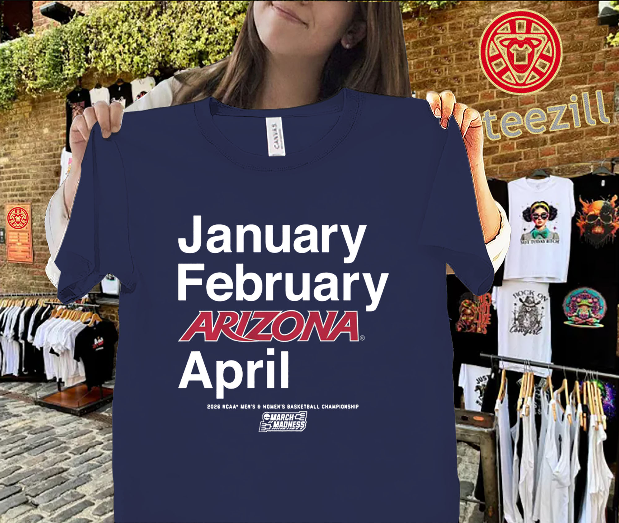 January February Arizona April Uniex Shirt