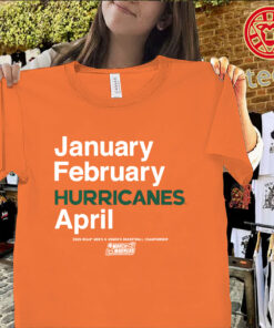 January February Hurricanes Shirt – Miami Hurricanes March Madness 2026 Tee Classic Shirt