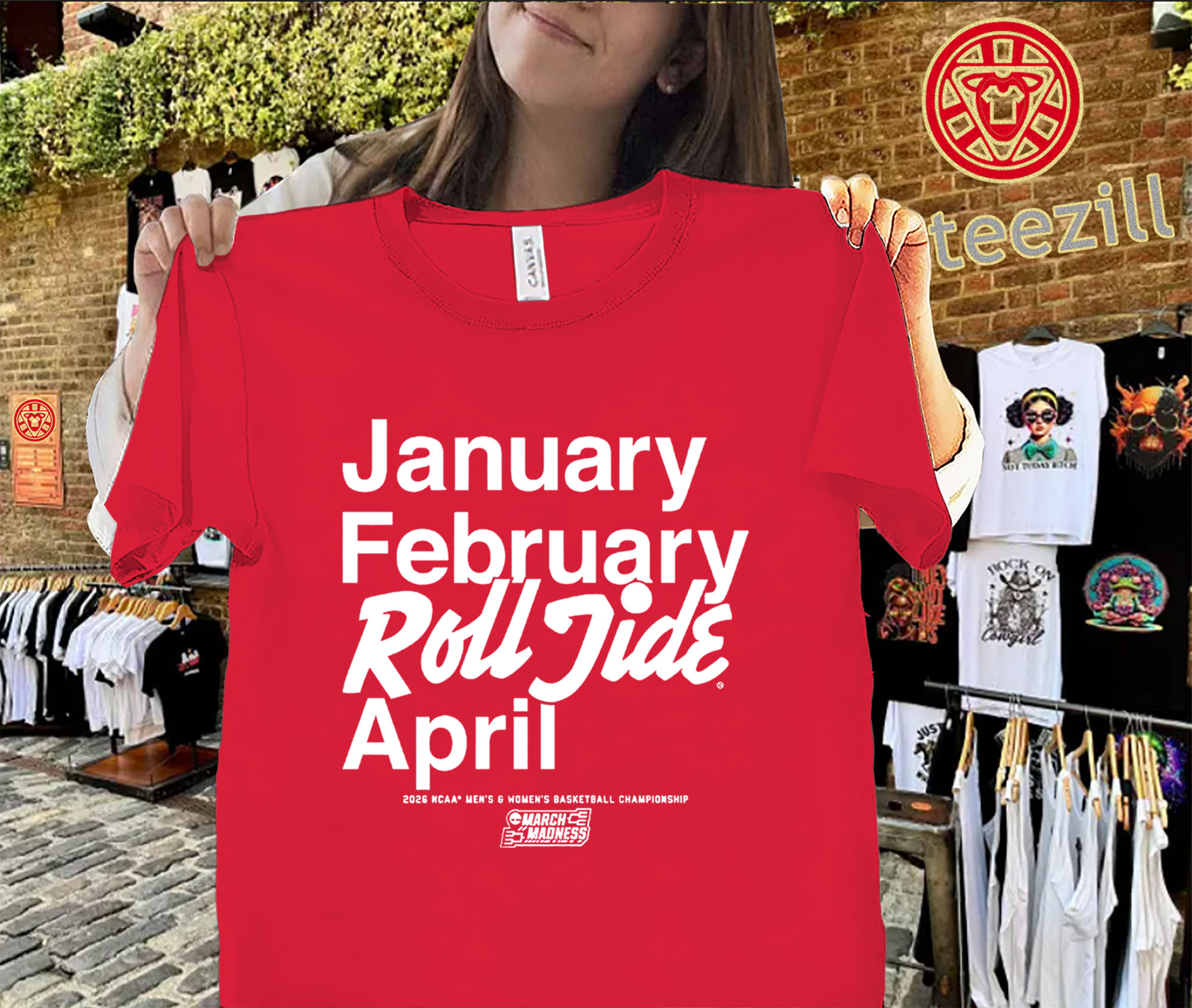 January February Roll Tide April Classic Shirt