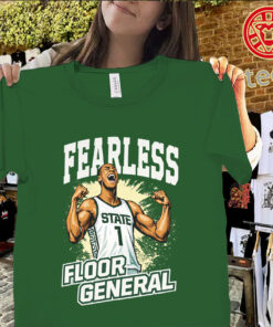 Jeremy Fears Jr Floor General Shirt – Michigan State Spartans