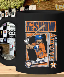 Jose Altuve Astros Shirt – Houston Baseball Gaming Tee The Show Inspired Mug Design
