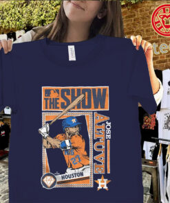 Jose Altuve Astros Shirt – Houston Baseball Gaming Tee The Show Inspired Uniex Shirt