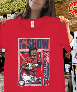 Jose Ramirez Guardians Shirt – Cleveland Baseball Gaming Tee The Show Inspired