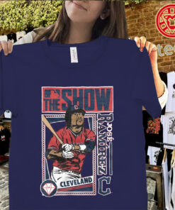 Jose Ramirez Guardians Shirt – Cleveland Baseball Gaming Tee The Show Inspired Uniex Shirt