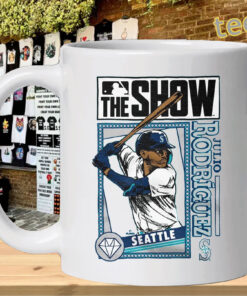 Julio Rodriguez Mariners Shirt – Seattle Baseball Gaming Tee The Show Inspired Mug Design