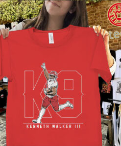 Kenneth Walker III K9 Shirt – Football Running Back Fan Tee