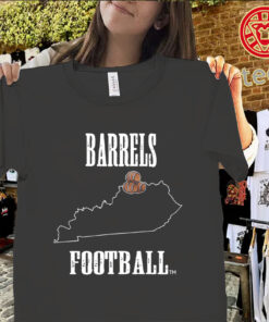 Kentucky Barrels Shirt – State Football Fan TeeUniex Shirt