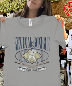 Kevin McGonigle Detroit Baseball Shirt – Diamond Standout Fan Gear Classic