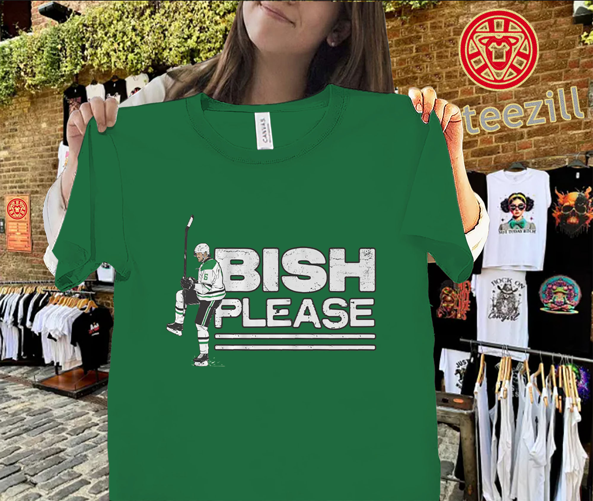 Lian Bichsel Dallas Defense Shirt – Hockey Fan Graphic Tee