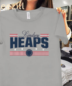 Lindsey Heaps Patriotic Soccer Shirt – Stars & Stripes Women’s Fans Apparel