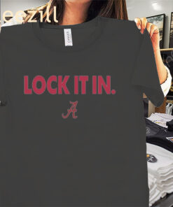 Lock It In Alabama Crimson Tide Shirt – Alabama Football Game Day Tee