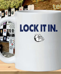 Lock It In Gonzaga Bulldogs Shirt – Gonzaga Basketball Fan TeeMug