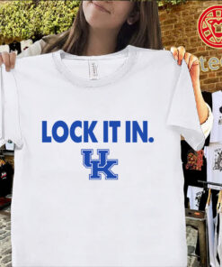 Lock It In Kentucky Wildcats Shirt – Kentucky Basketball Fan Graphic Tee