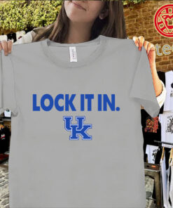 Lock It In Kentucky Wildcats Shirt – Kentucky Basketball Fan Graphic Tees