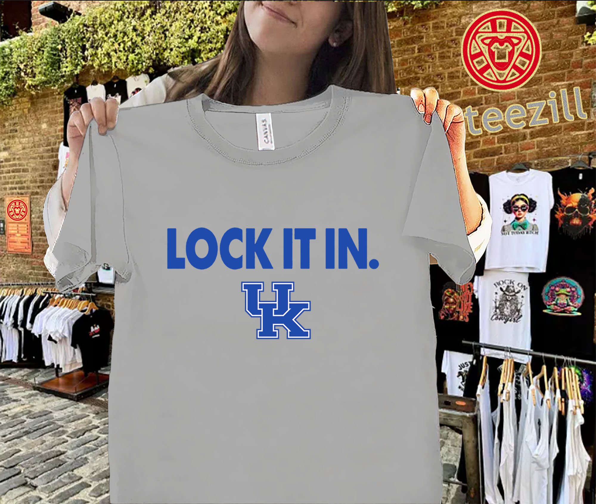Lock It In Kentucky Wildcats Shirt – Kentucky Basketball Fan Graphic Tees