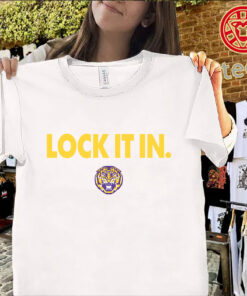 Lock It In LSU Tigers Shirt – LSU Fan Game Day Graphic Tee