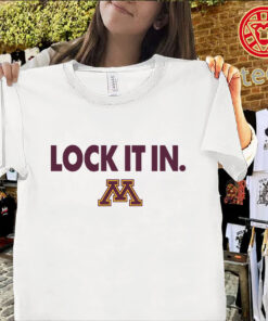 Lock It In Minnesota Golden Gophers Shirt – Minnesota Fan Graphic Tee