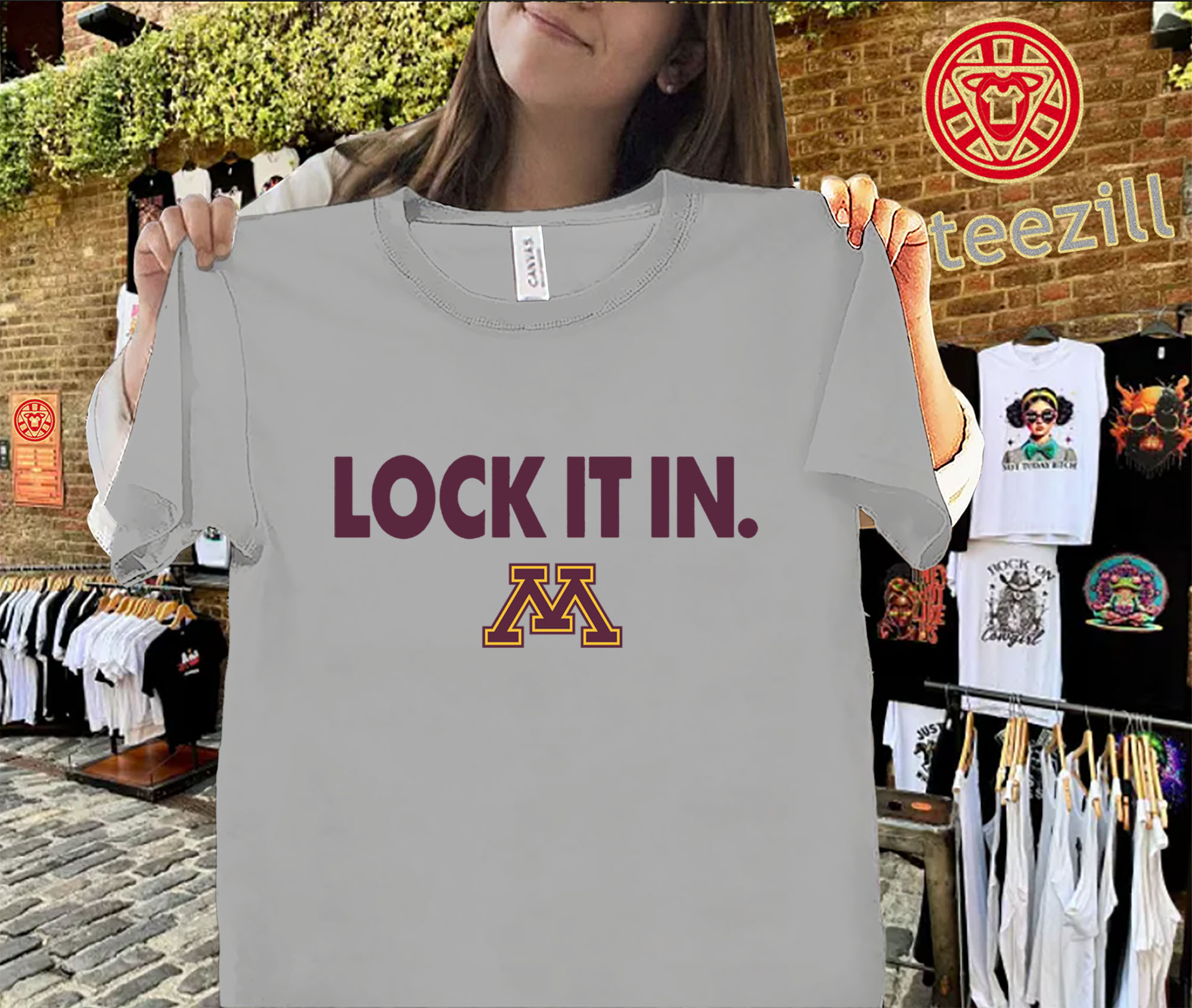 Lock It In Minnesota Golden Gophers Shirt – Minnesota Fan Graphic Tees