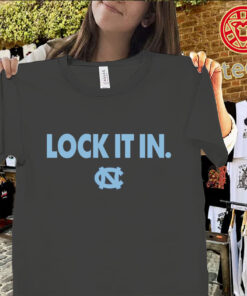 Lock It In North Carolina Tar Heels Shirt – UNC Basketball Fan Tees