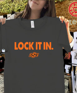 Lock It In Oklahoma State Cowboys Shirt – OSU Fan Game Day Graphic Tee