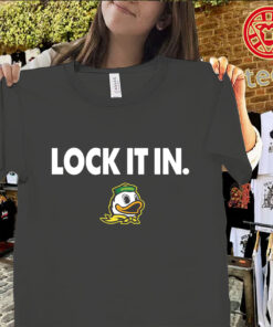 Lock It In Oregon Ducks Shirt – Oregon Ducks Fan Graphic Tee