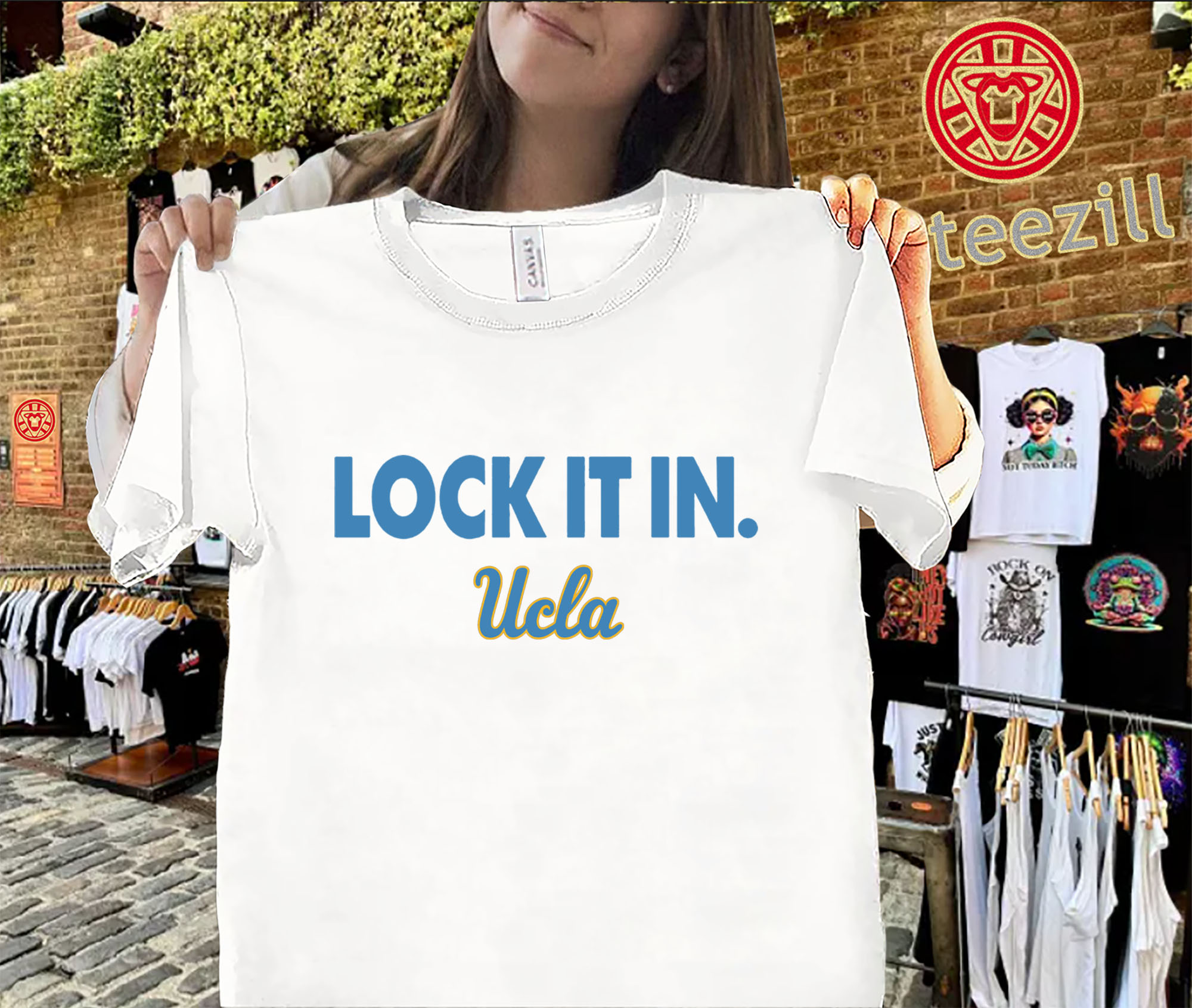 Lock It In UCLA Bruins Shirt – UCLA Basketball Fan Graphic Tee