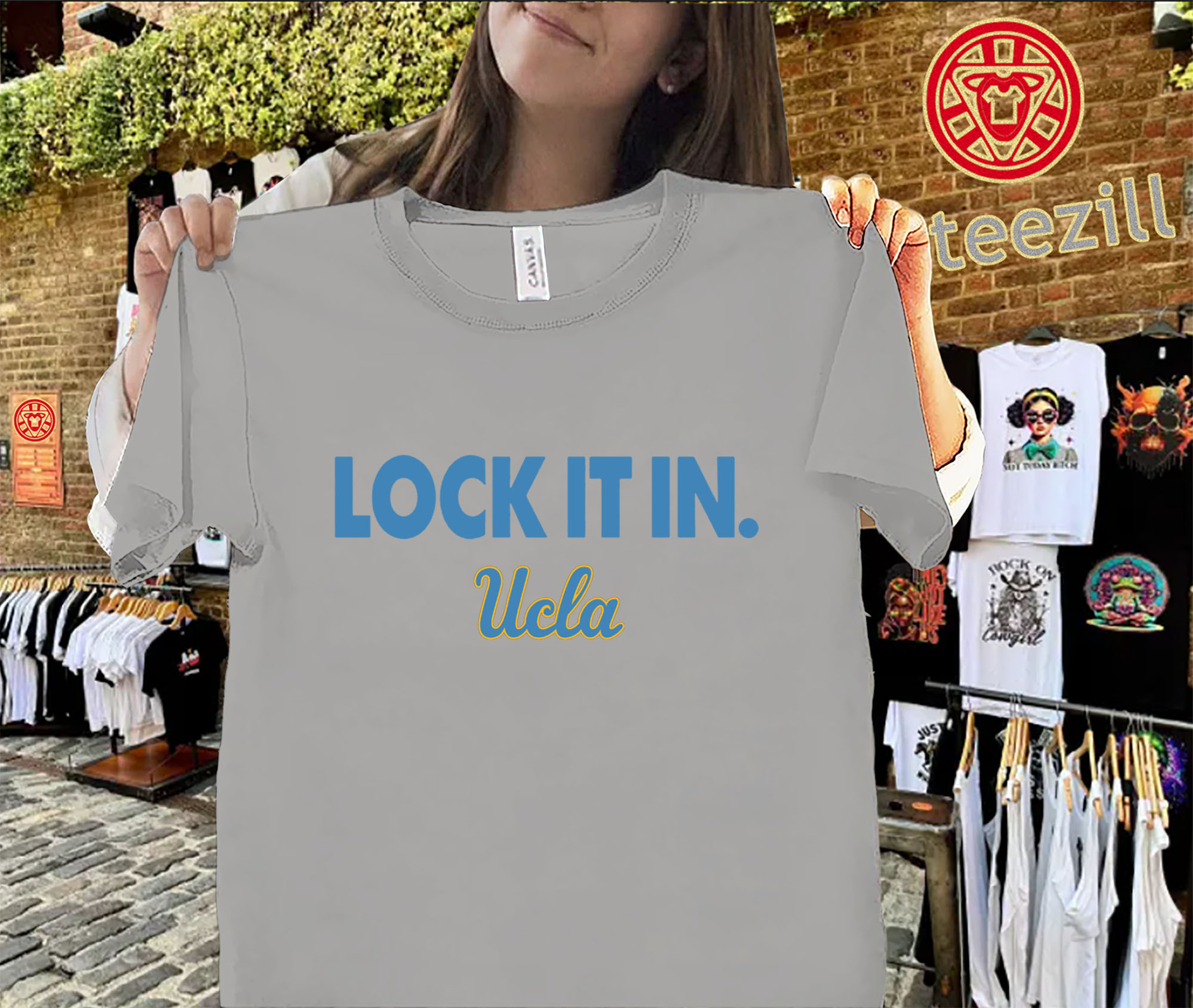 Lock It In UCLA Bruins Shirt – UCLA Basketball Fan Graphic Tees