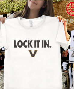 Lock It In Vanderbilt Commodores Shirt – Vanderbilt Fan Graphic Tee