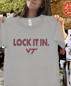 Lock It In Virginia Tech Hokies Shirt – Virginia Tech Basketball Fan Tees