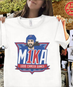 M1KA 1000 Career Game Shirt – NY Rangers Fan Classic