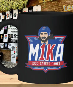 M1KA 1000 Career Game Shirt – NY Rangers Fan Mug