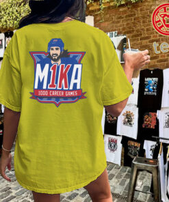M1KA 1000 Career Game Shirt – NY Rangers Fan Uniex