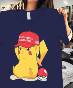 MAGA Pikachu Parody Shirt – Make America Great Again Meme Tees