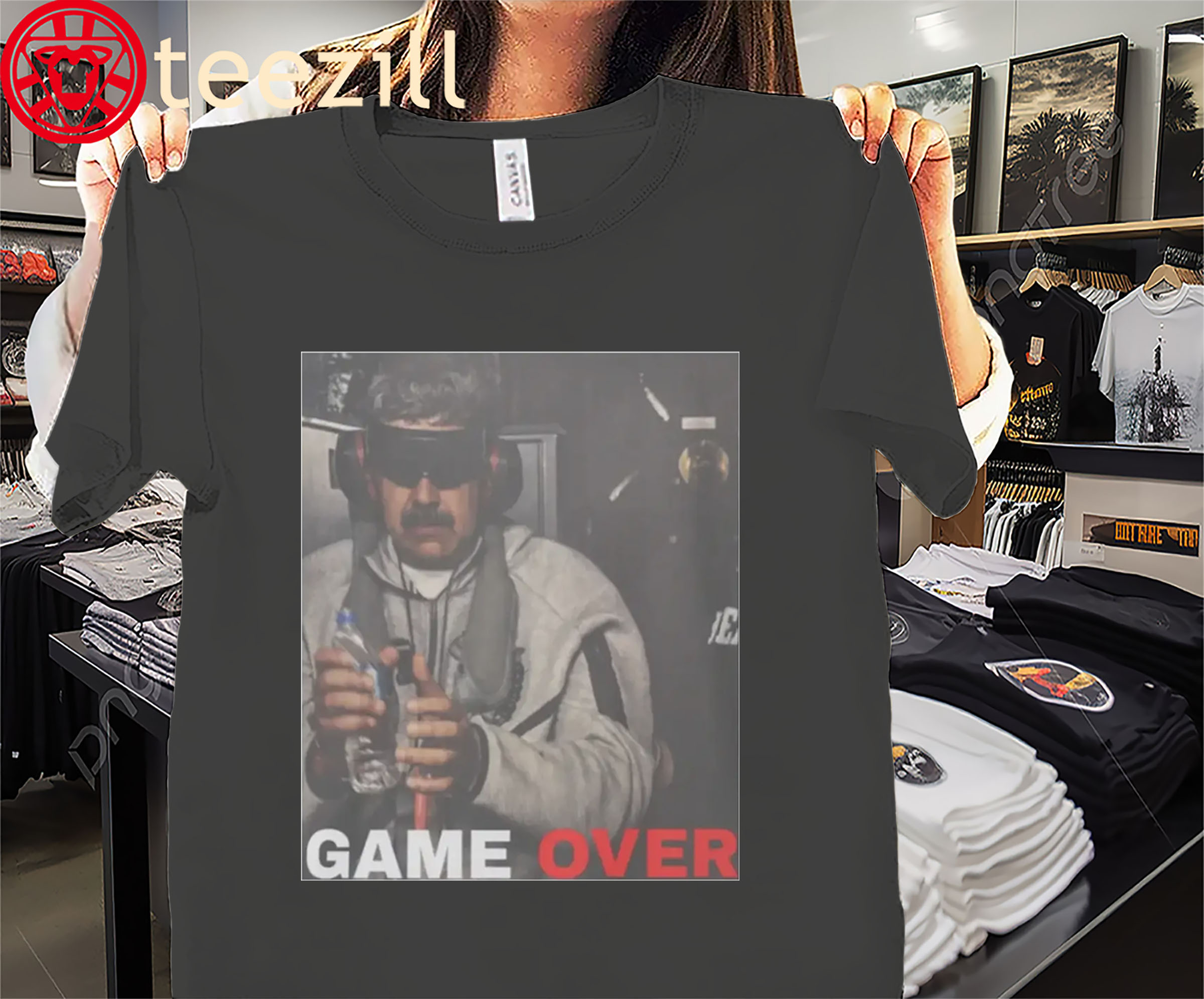 Maduro Arrested Game Over Shirt – Political Statement Graphic Tee - Image 2