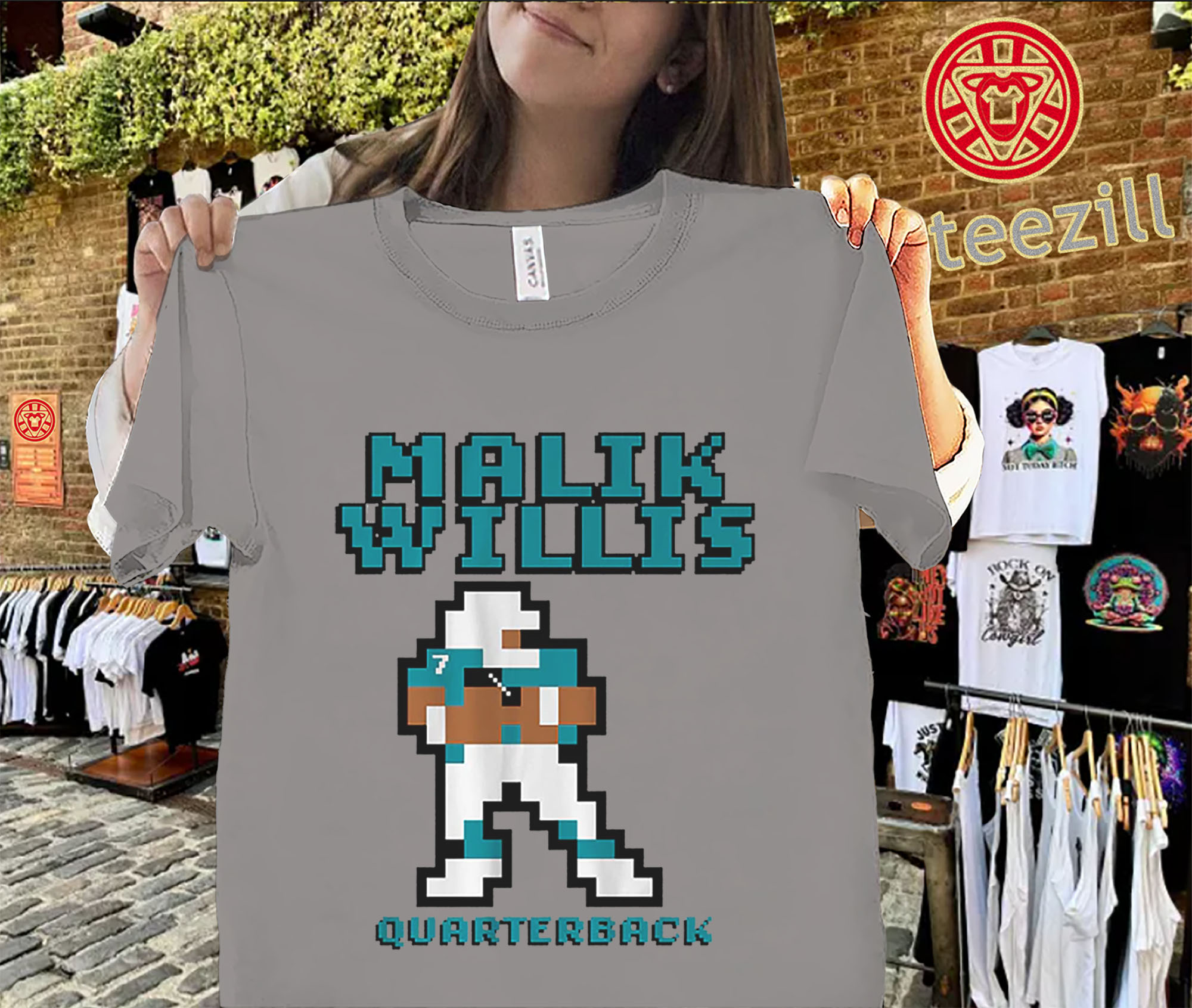Malik Willis Retro Baller Miami Uniex Shirt